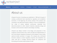 Tablet Screenshot of infrapont.hu